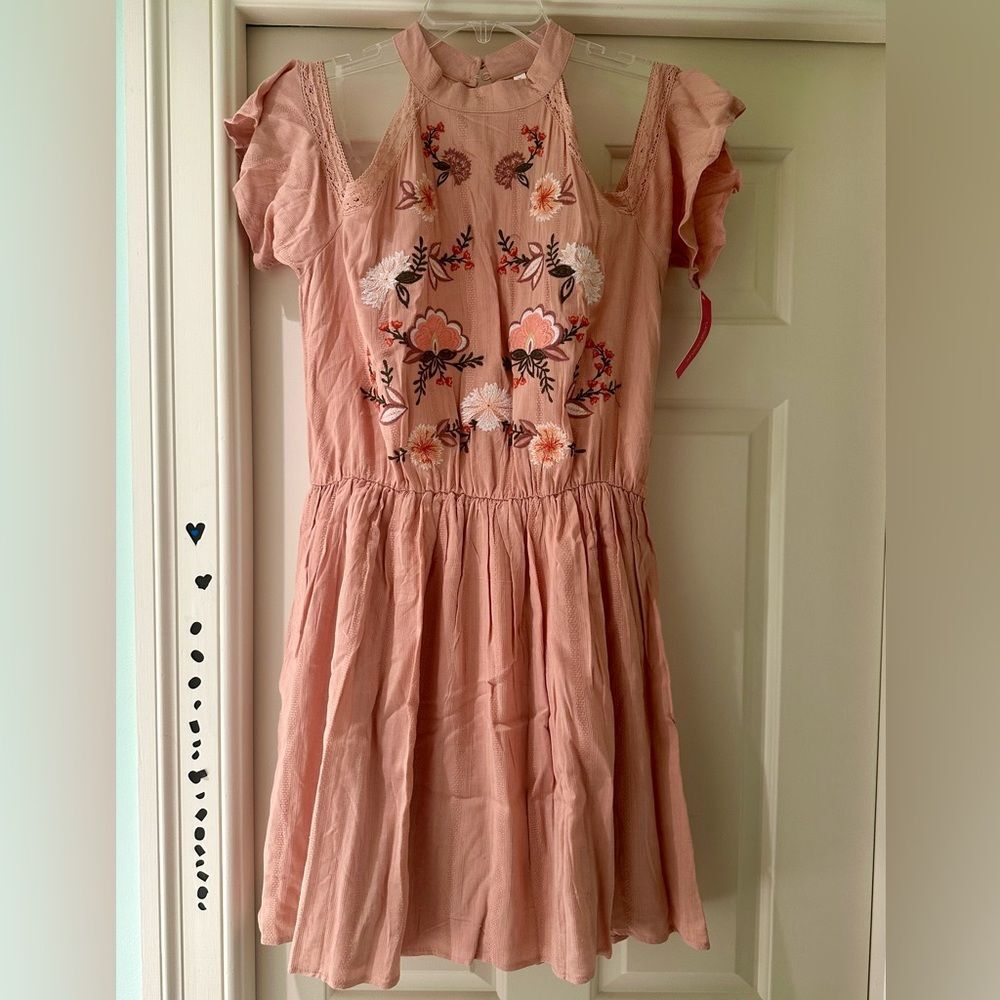 Target Xhilaration Floral Embroidered Dress NWT